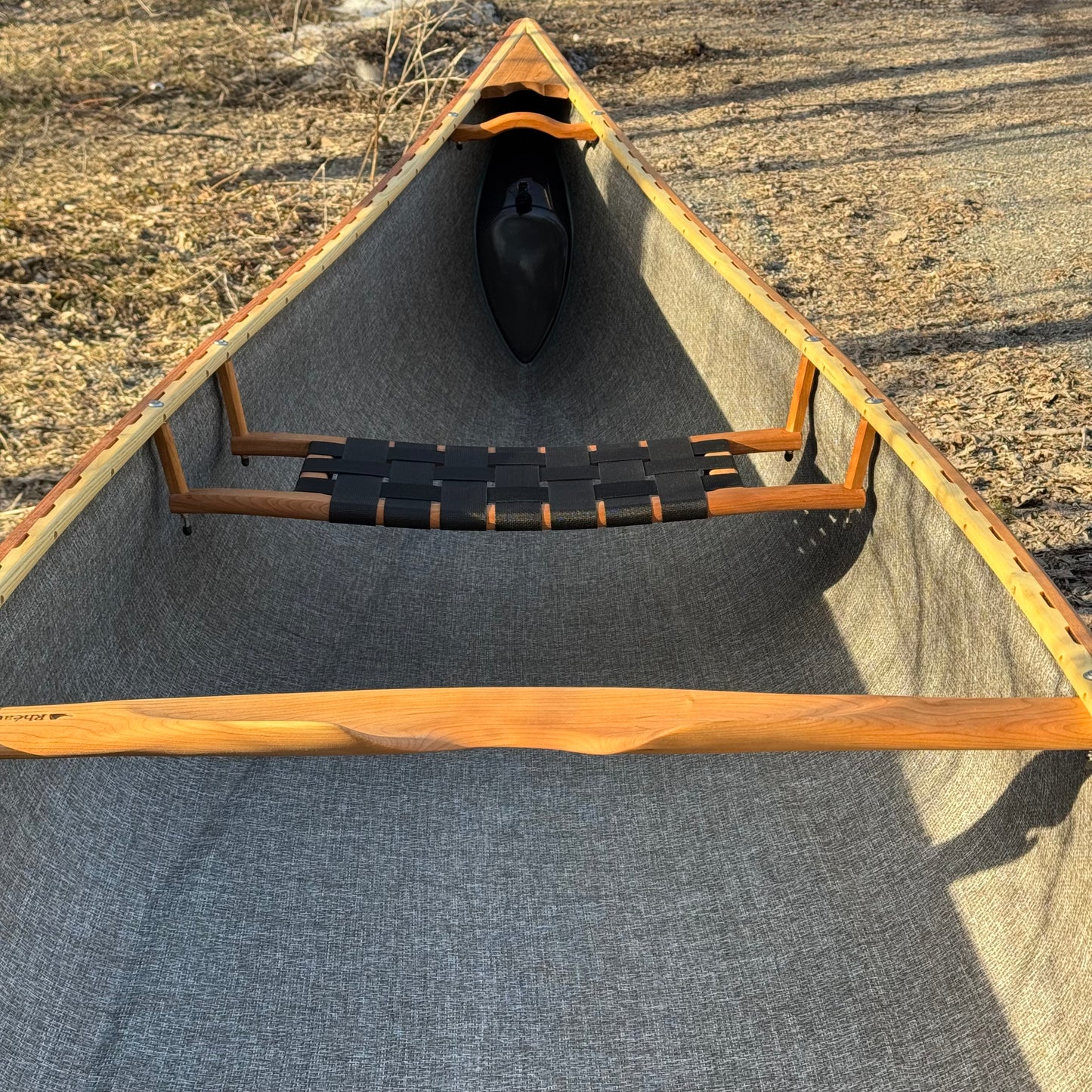 Rhéaume 16’6 Prospecteur Kevlar Canoe - Special Green Matcha Colour