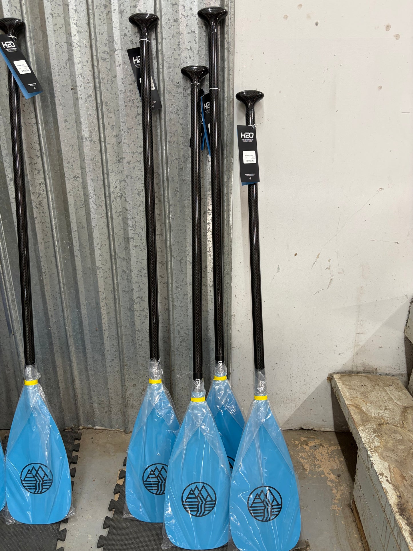 H2O Performance Paddles - Jim Baird Edition Adventure, Carbon (C4)