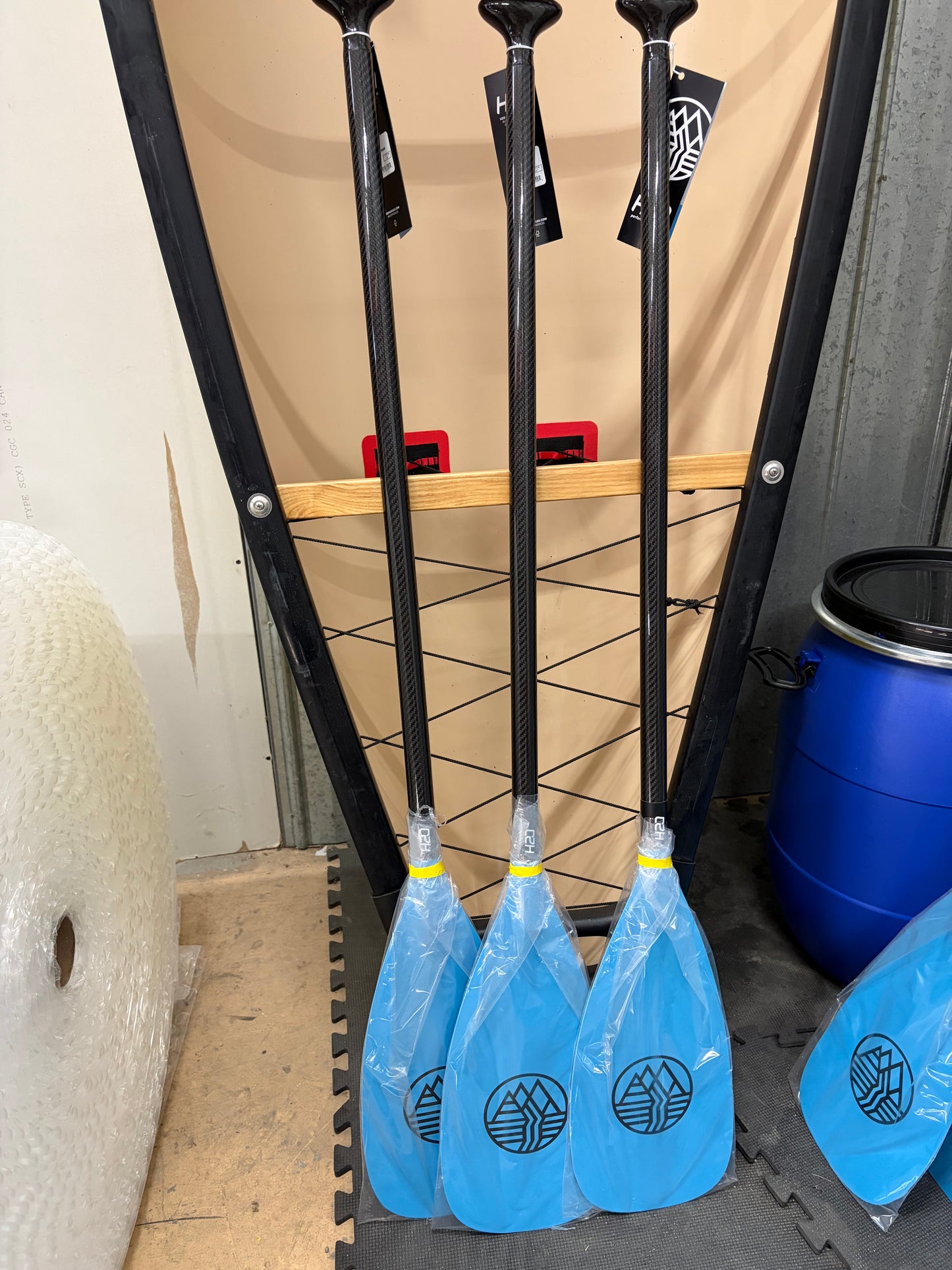 H2O Performance Paddles - Jim Baird Edition Adventure, Carbon (C4)