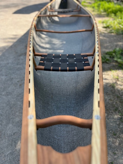 Rhéaume Muskoka Canoe - Kevlar - Wood Trim - Innegra Basalt Interior ...