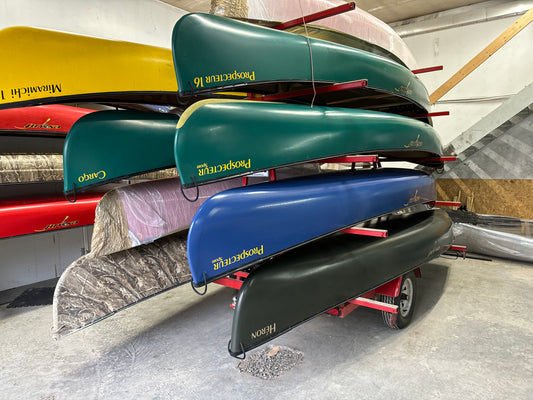 Esquif Canoe Trailer - 10 canoe capacity