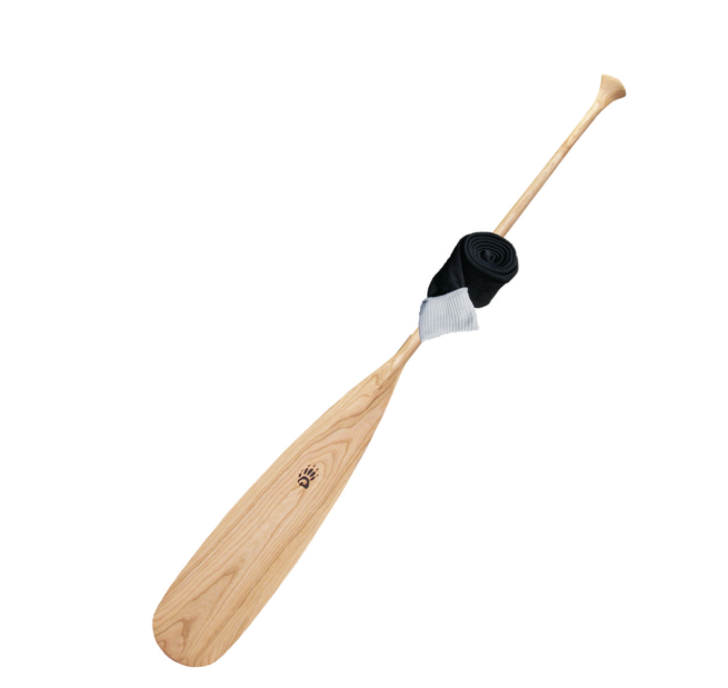 Badger Paddle - Badger Tail - Cherry Wood