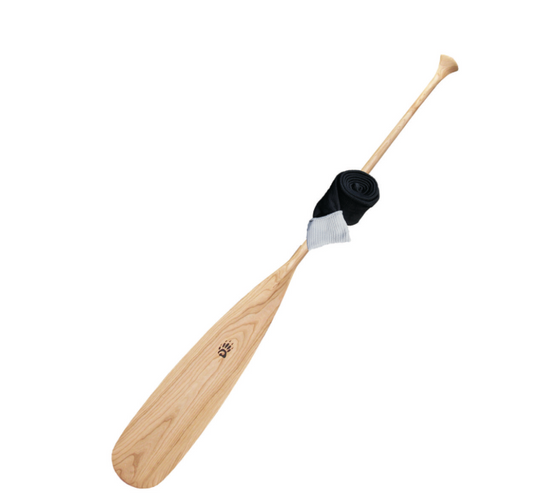 Badger Paddle - Badger Tail - Cherry Wood